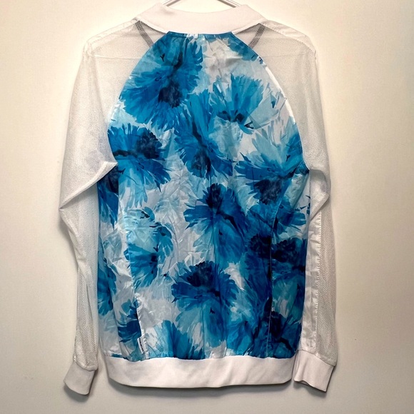 152. NWOT Fabletics floral mwah light layering jacket SZ US M medium - Picture 2 of 6